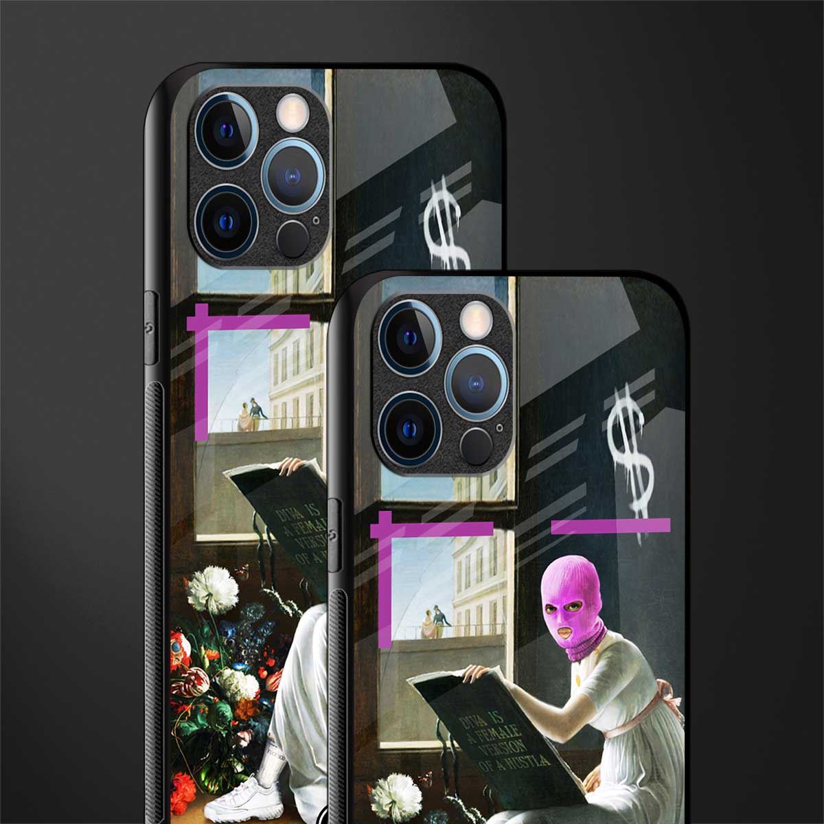 dope diva glass case for iphone 12 pro max image-2