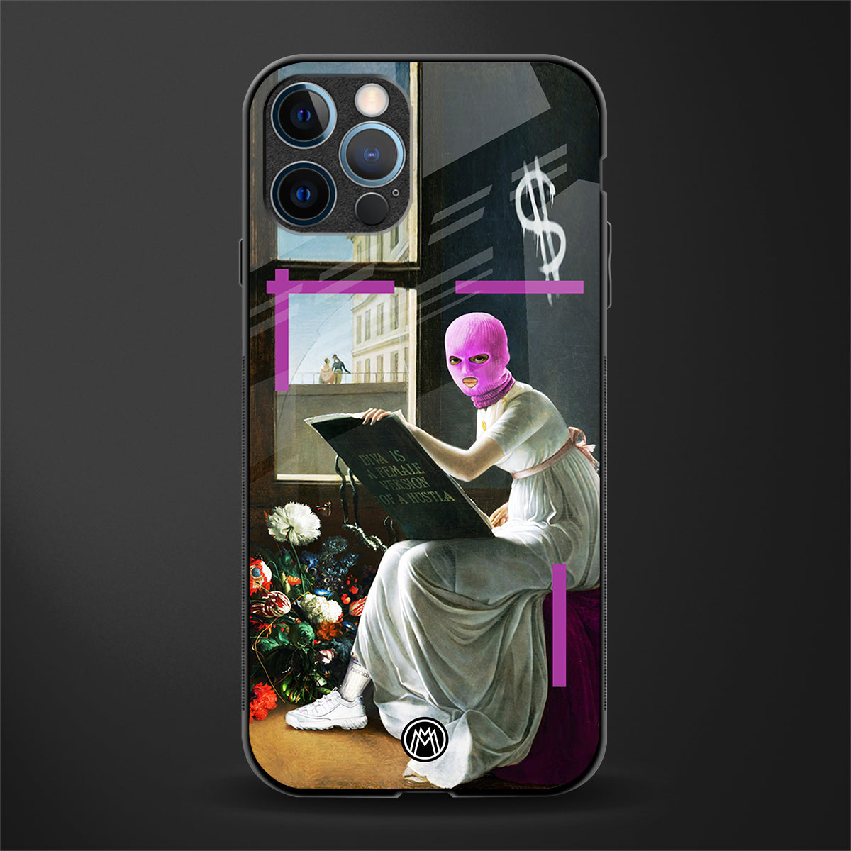 dope diva glass case for iphone 12 pro max image