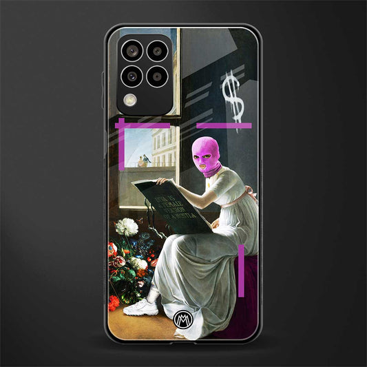 dope diva back phone cover | glass case for samsung galaxy m33 5g
