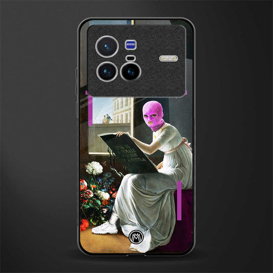 dope diva glass case for vivo x80 image