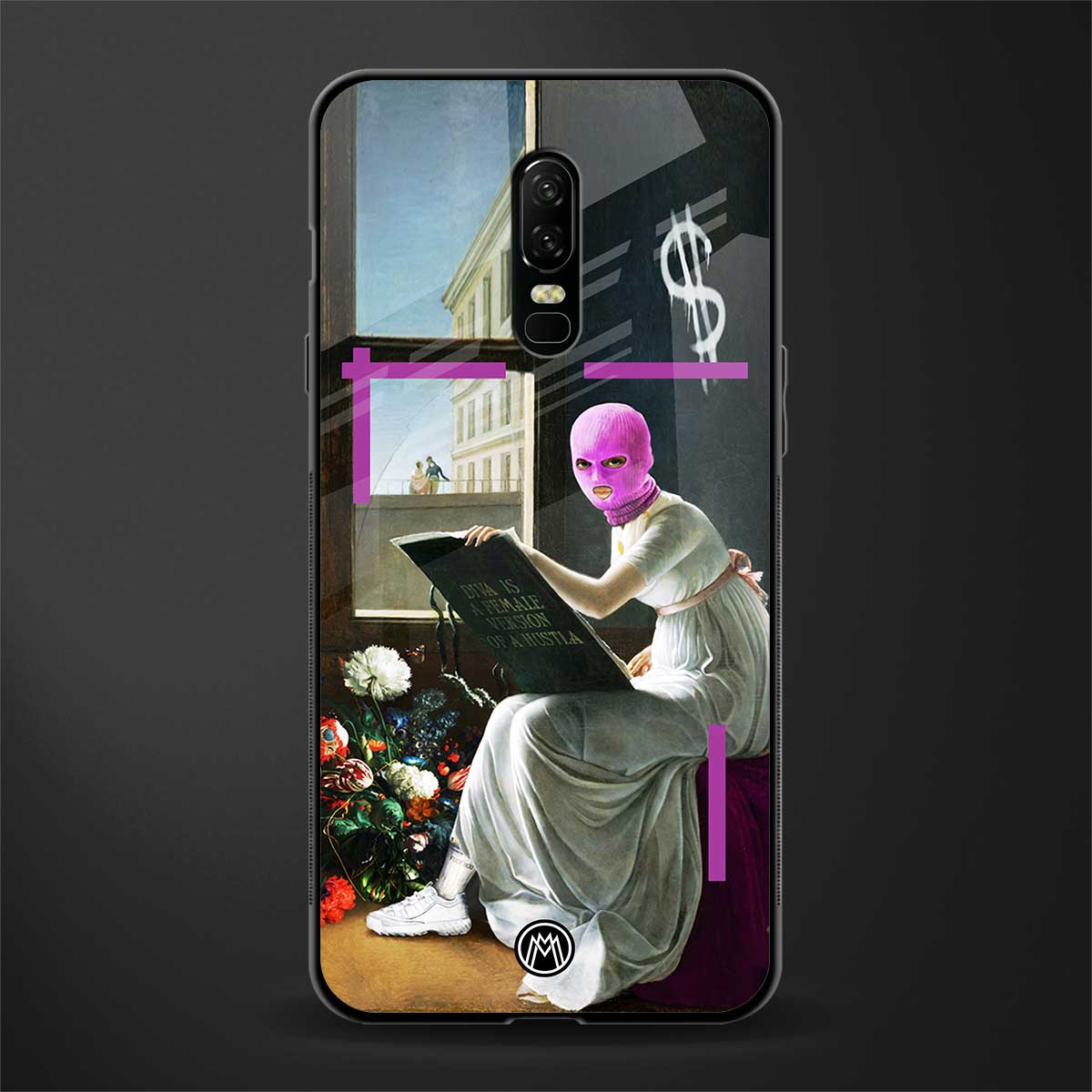 dope diva glass case for oneplus 6 image