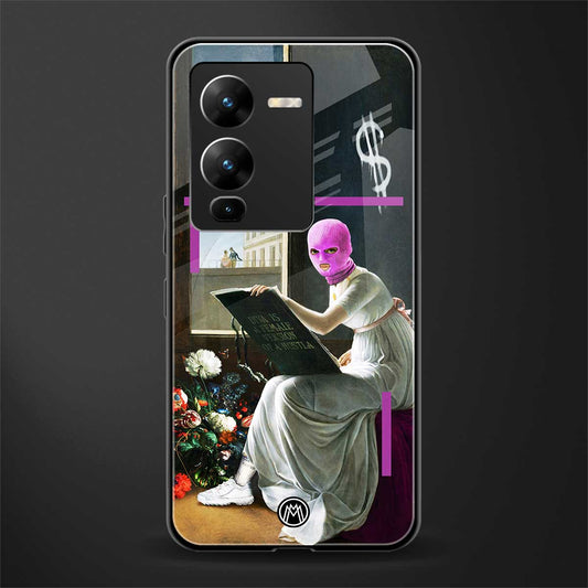dope diva back phone cover | glass case for vivo v25 pro 5g