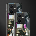 dope diva back phone cover | glass case for vivo y22
