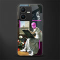 dope diva back phone cover | glass case for vivo y22