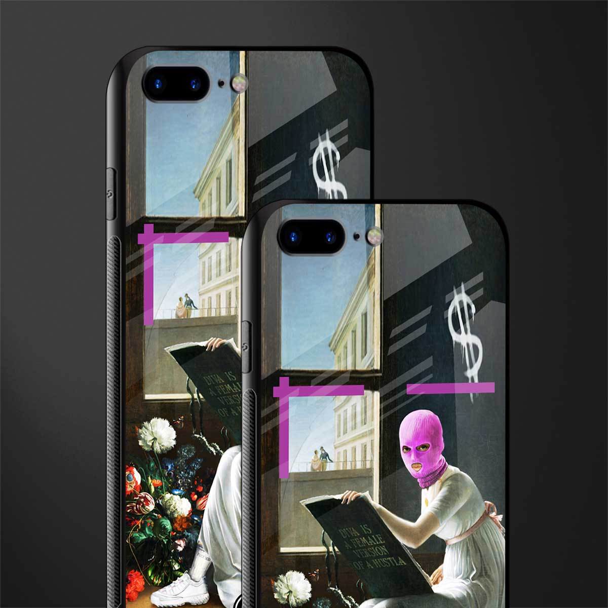 dope diva glass case for iphone 8 plus image-2