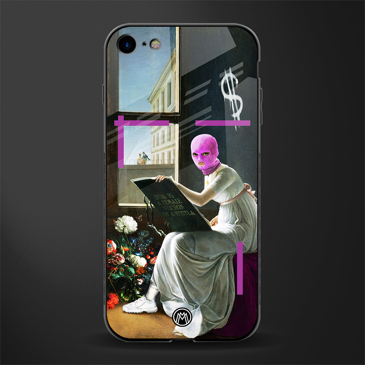 dope diva glass case for iphone 8 image