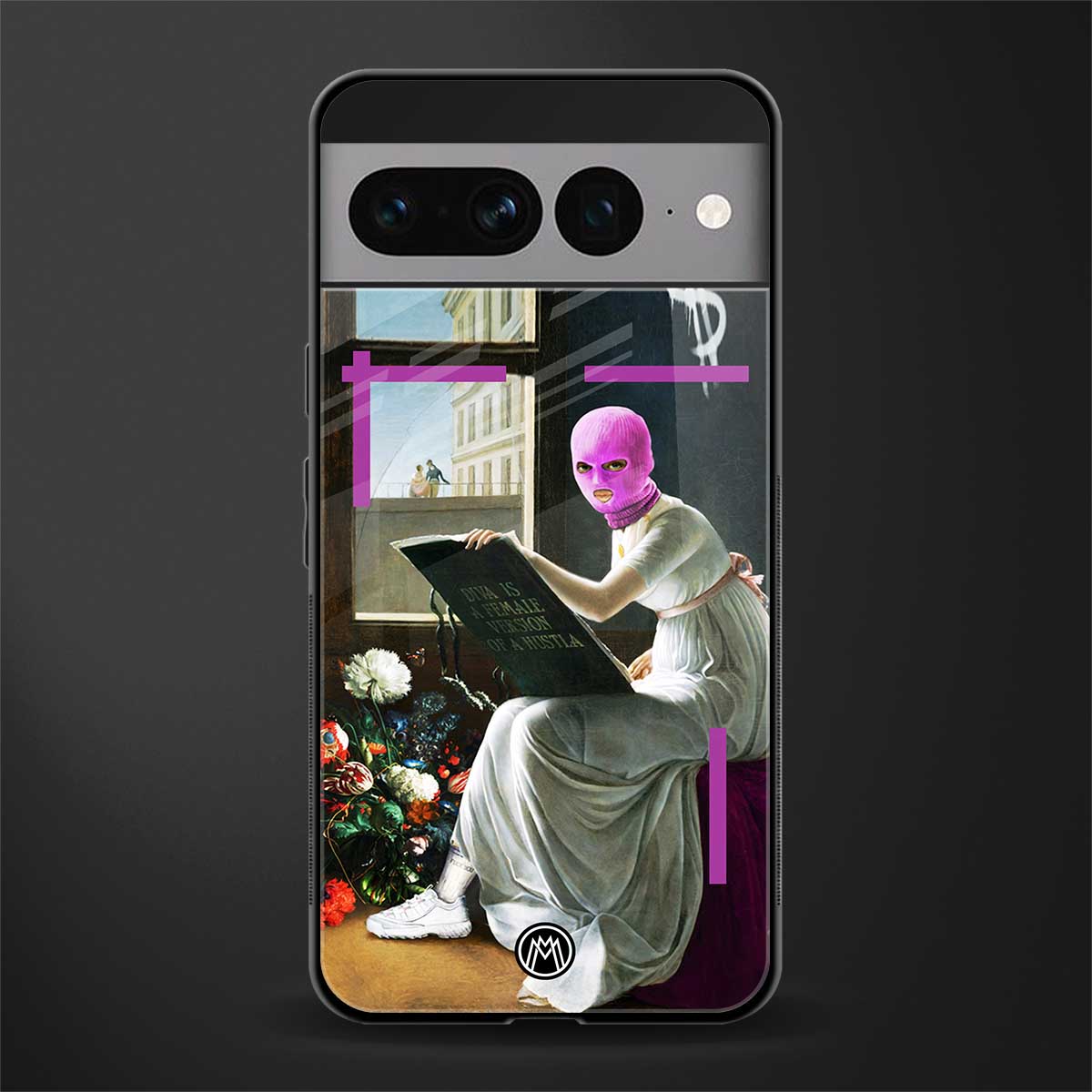 dope diva back phone cover | glass case for google pixel 7 pro