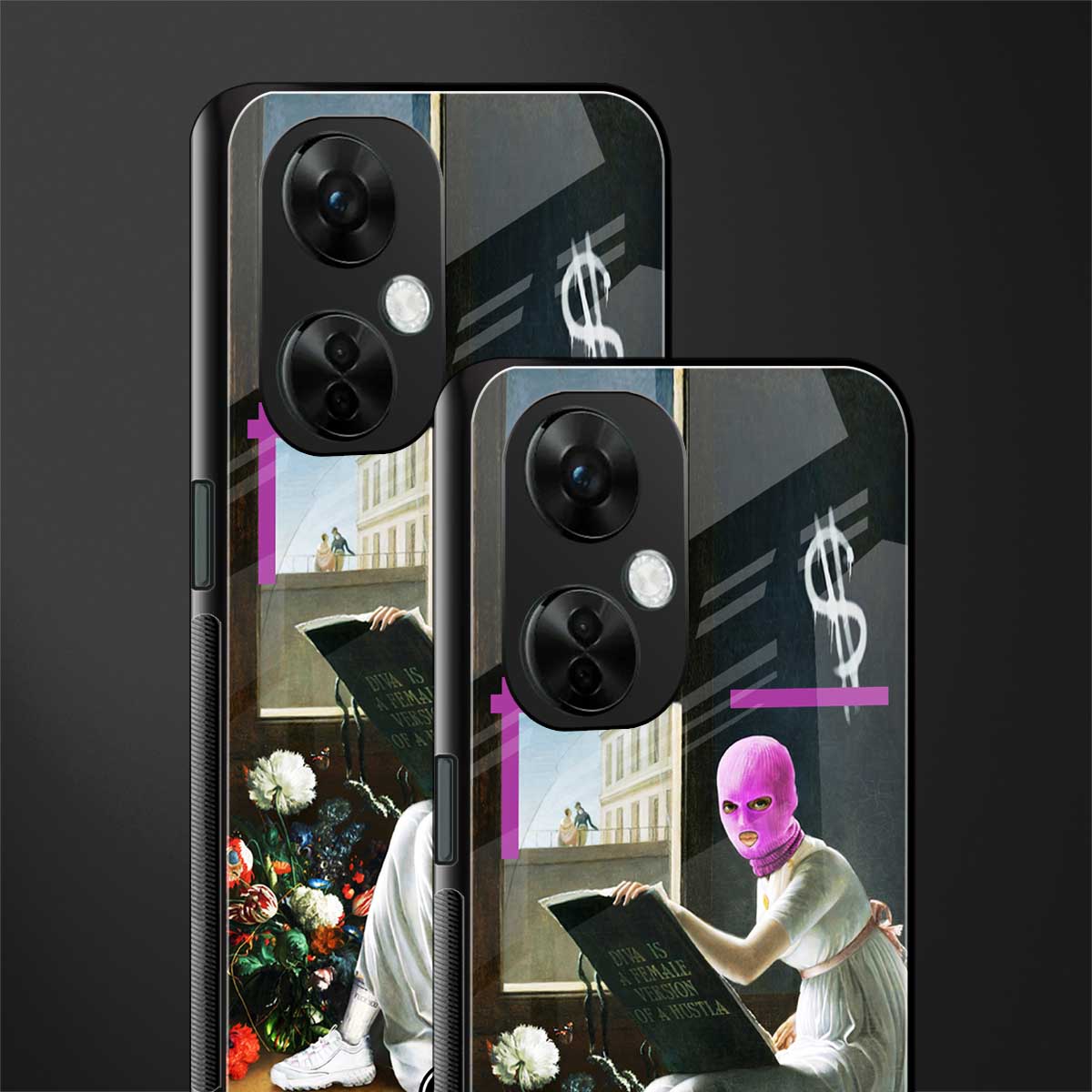 dope diva back phone cover | glass case for oneplus nord ce 3 lite