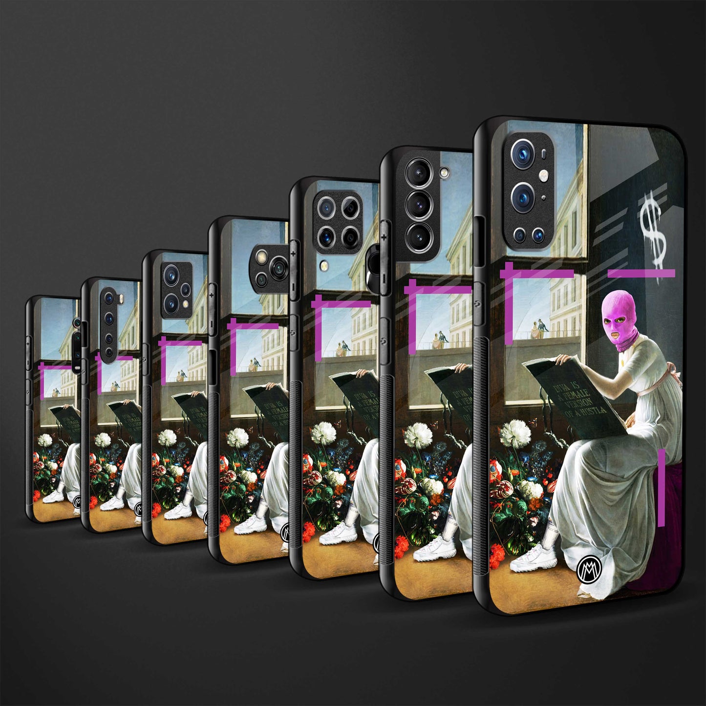dope diva back phone cover | glass case for vivo t1 44w 4g