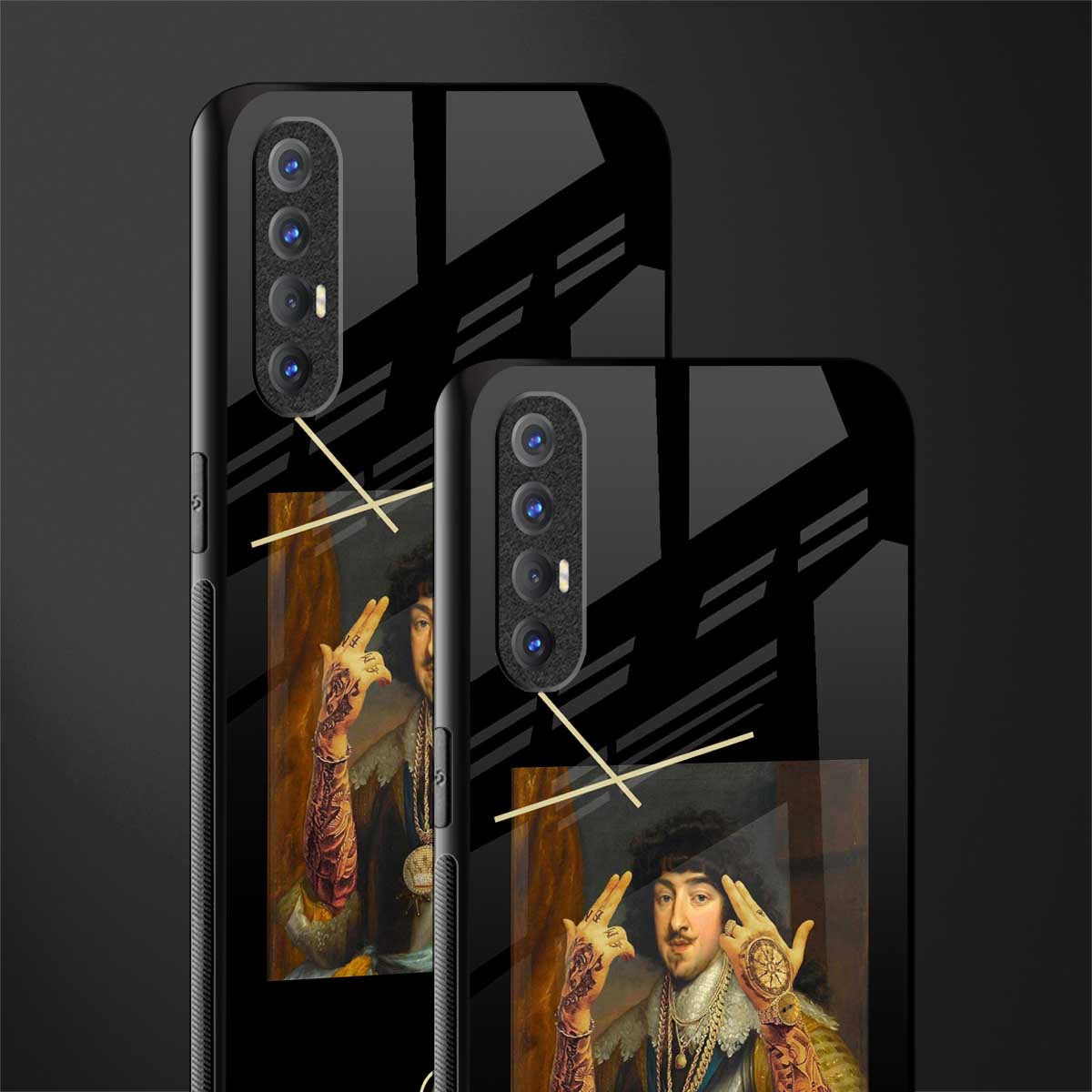 dope napoleon glass case for oppo reno 3 pro image-2