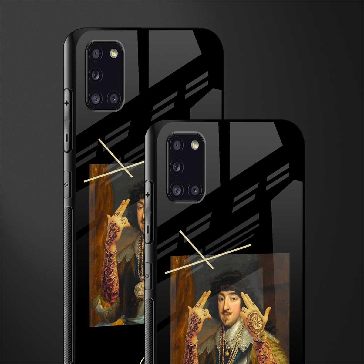 dope napoleon glass case for samsung galaxy a31 image-2