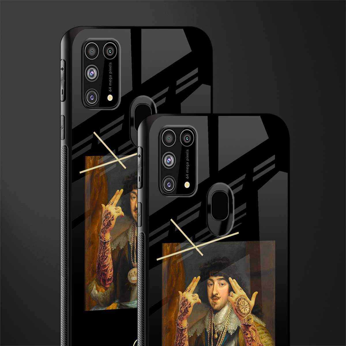dope napoleon glass case for samsung galaxy f41 image-2