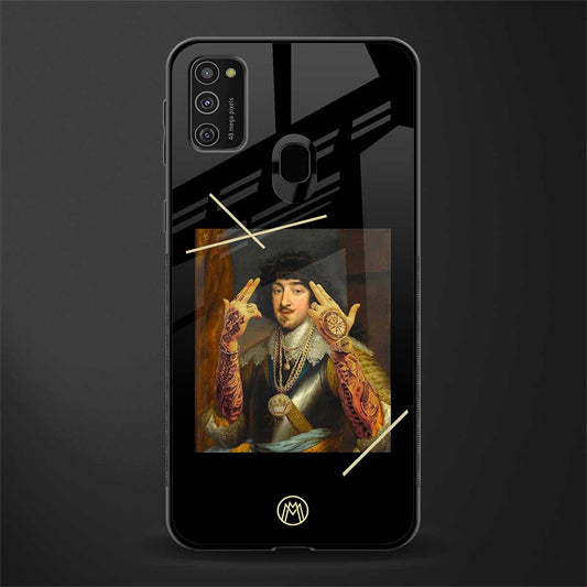 dope napoleon glass case for samsung galaxy m21 image