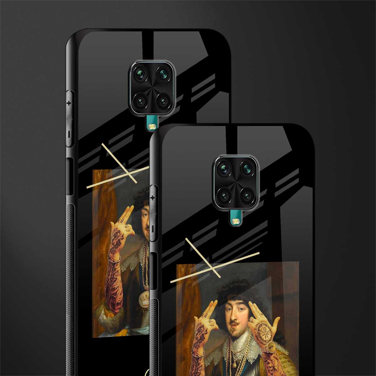 dope napoleon glass case for redmi note 9 pro image-2
