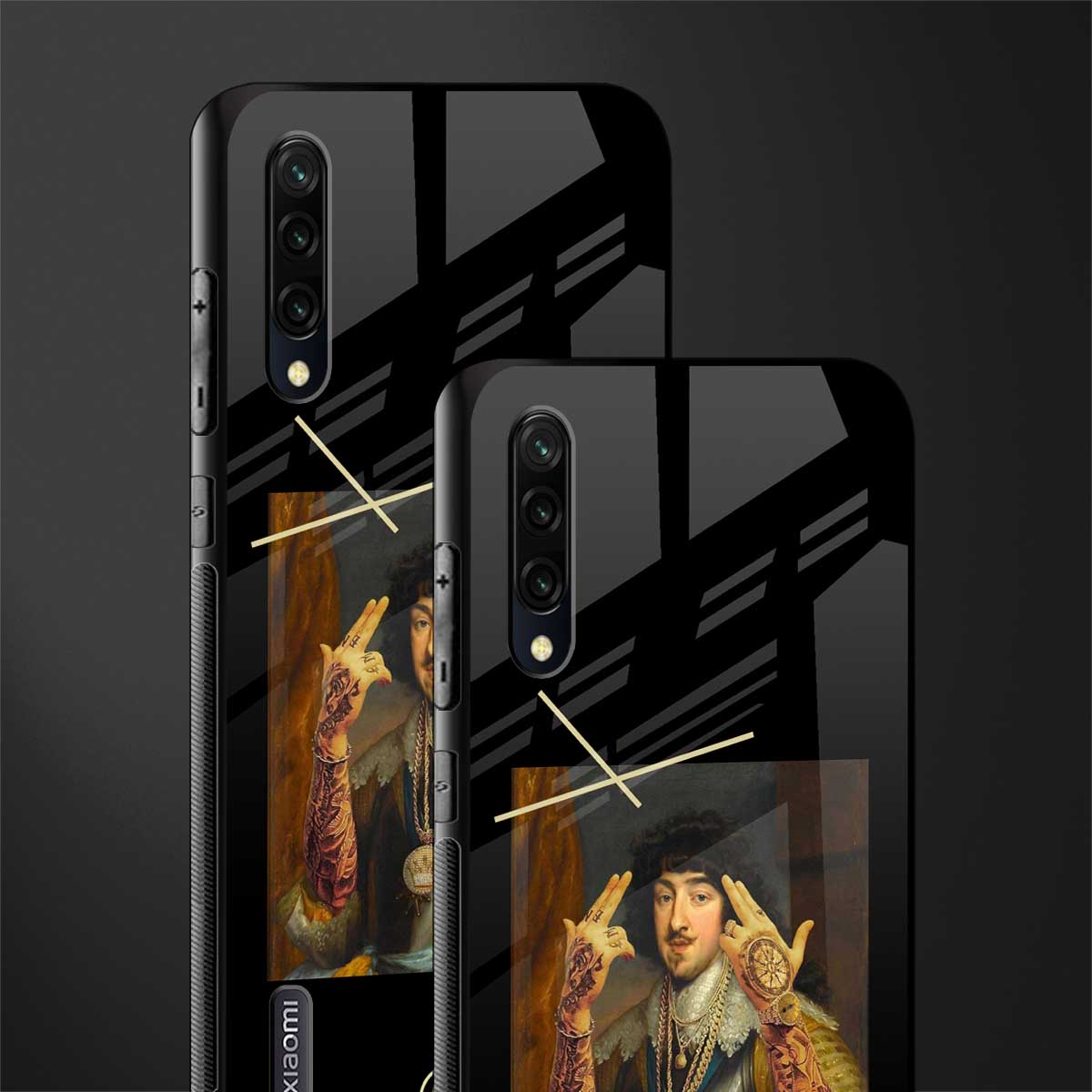 dope napoleon glass case for mi a3 redmi a3 image-2