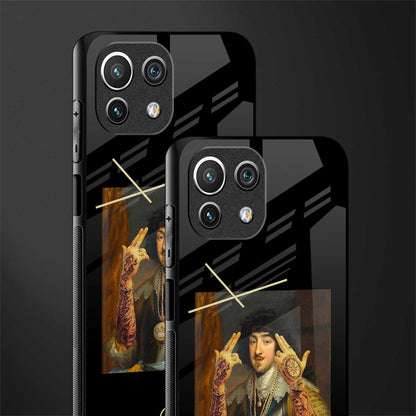 dope napoleon glass case for mi 11 lite image-2