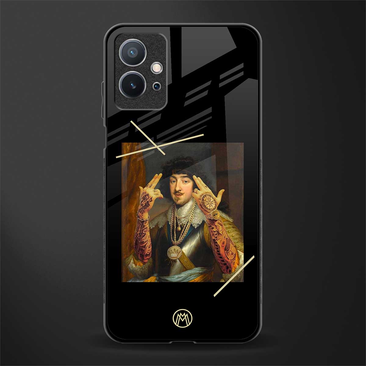 dope napoleon glass case for vivo t1 5g image