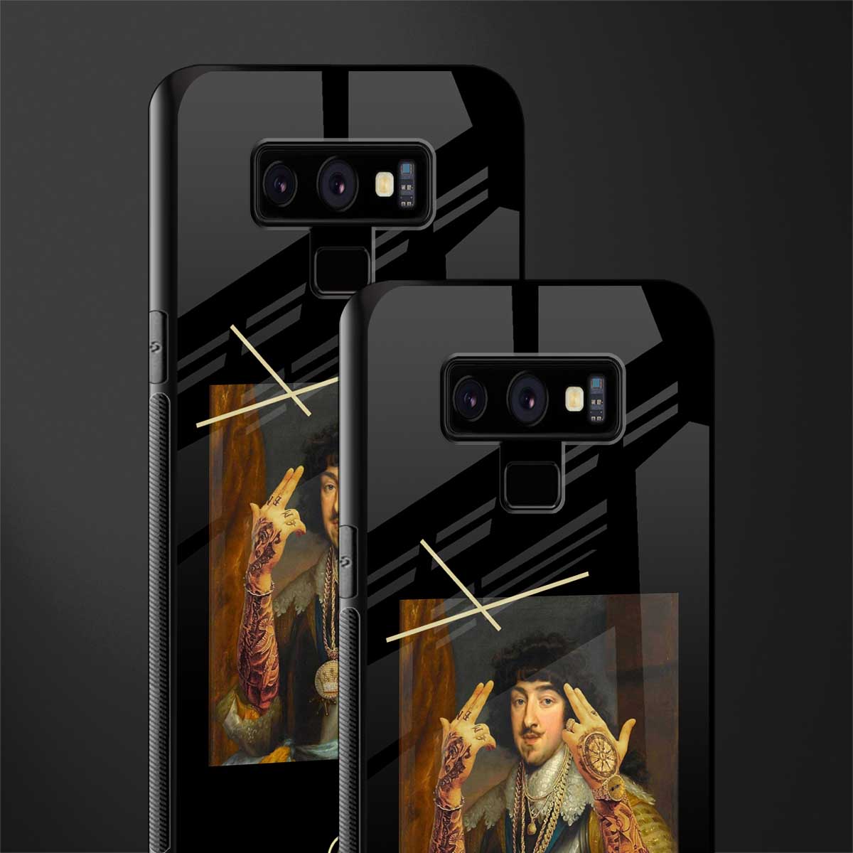 dope napoleon glass case for samsung galaxy note 9 image-2