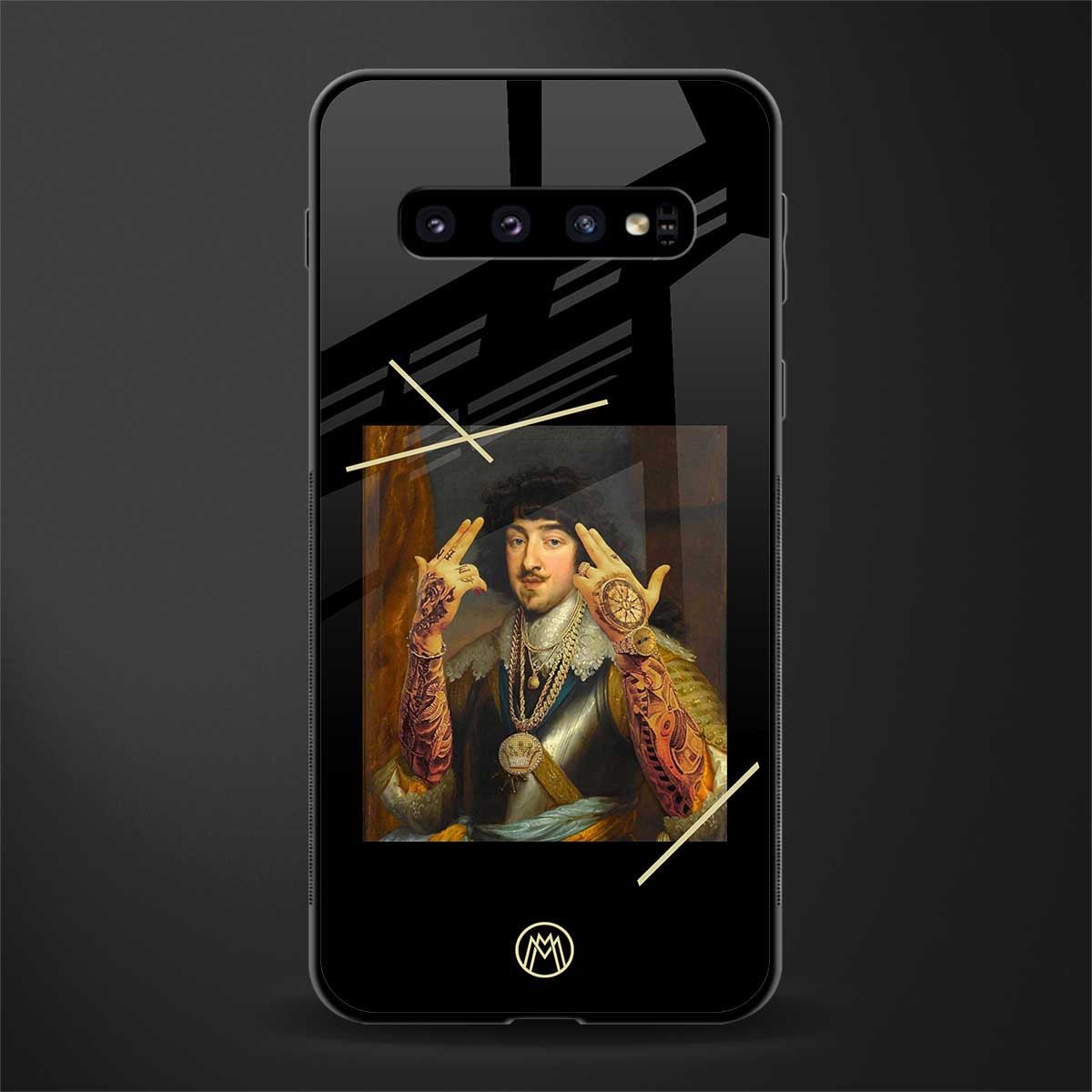 dope napoleon glass case for samsung galaxy s10 plus image