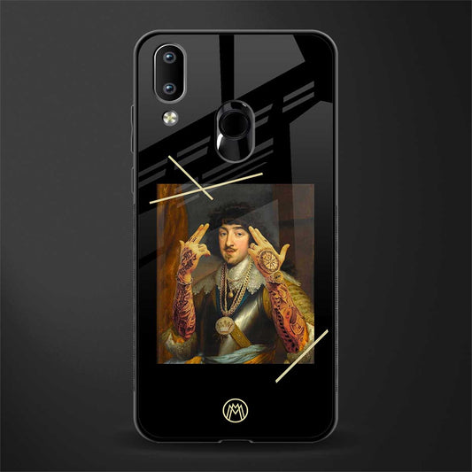 dope napoleon glass case for vivo y91 image