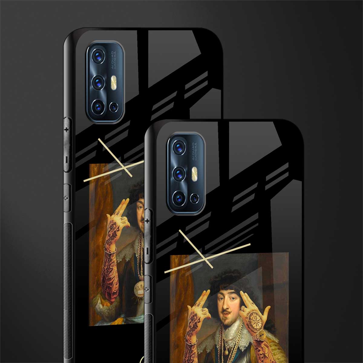 dope napoleon glass case for vivo v17 image-2