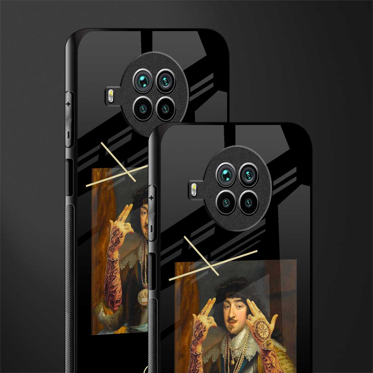 dope napoleon glass case for mi 10i image-2