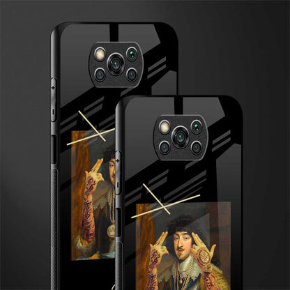 dope napoleon glass case for poco x3 image-2