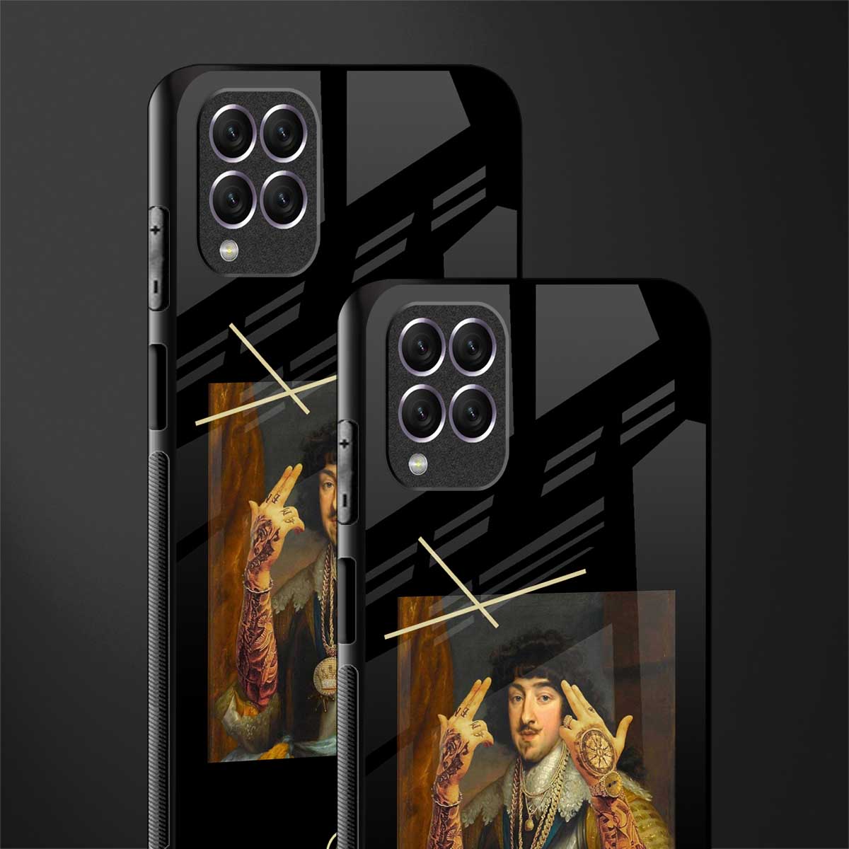 dope napoleon glass case for samsung galaxy f62 image-2