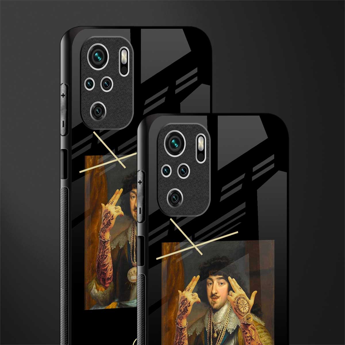 dope napoleon glass case for redmi note 10s image-2