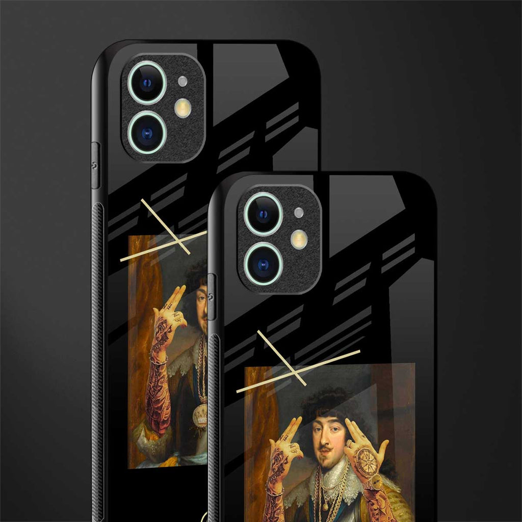 dope napoleon glass case for iphone 12 mini image-2