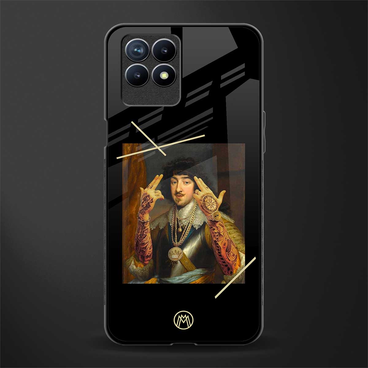 dope napoleon glass case for realme narzo 50 image