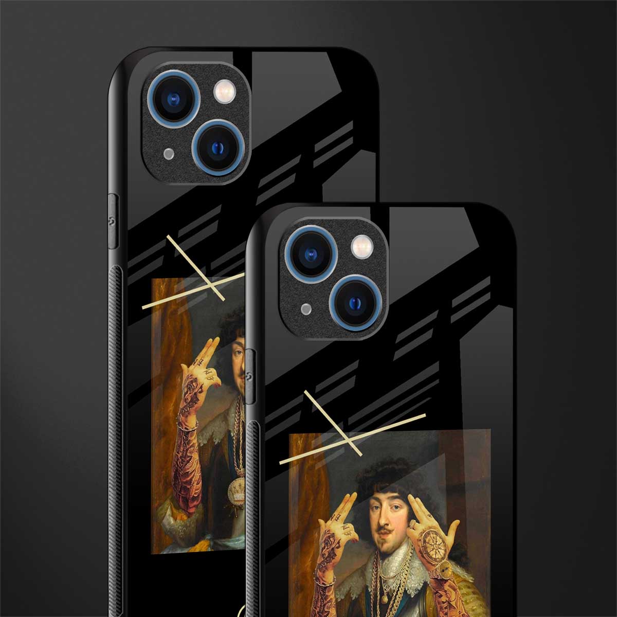 dope napoleon glass case for iphone 13 image-2