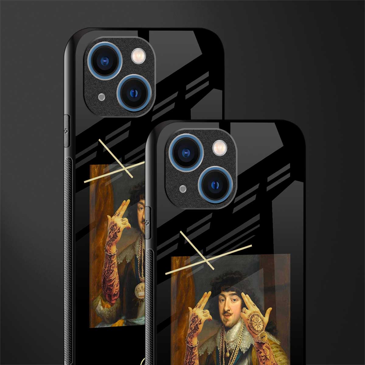 dope napoleon glass case for iphone 13 mini image-2