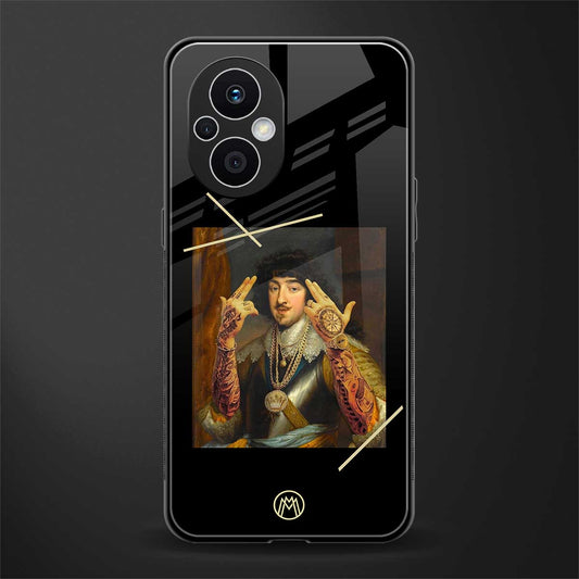 dope napoleon back phone cover | glass case for oppo f21 pro 5g