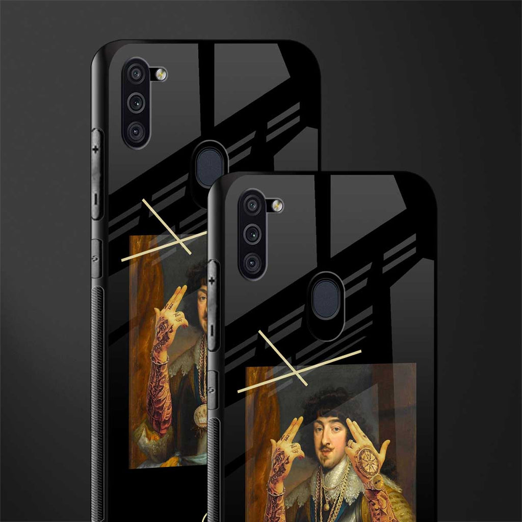 dope napoleon glass case for samsung a11 image-2
