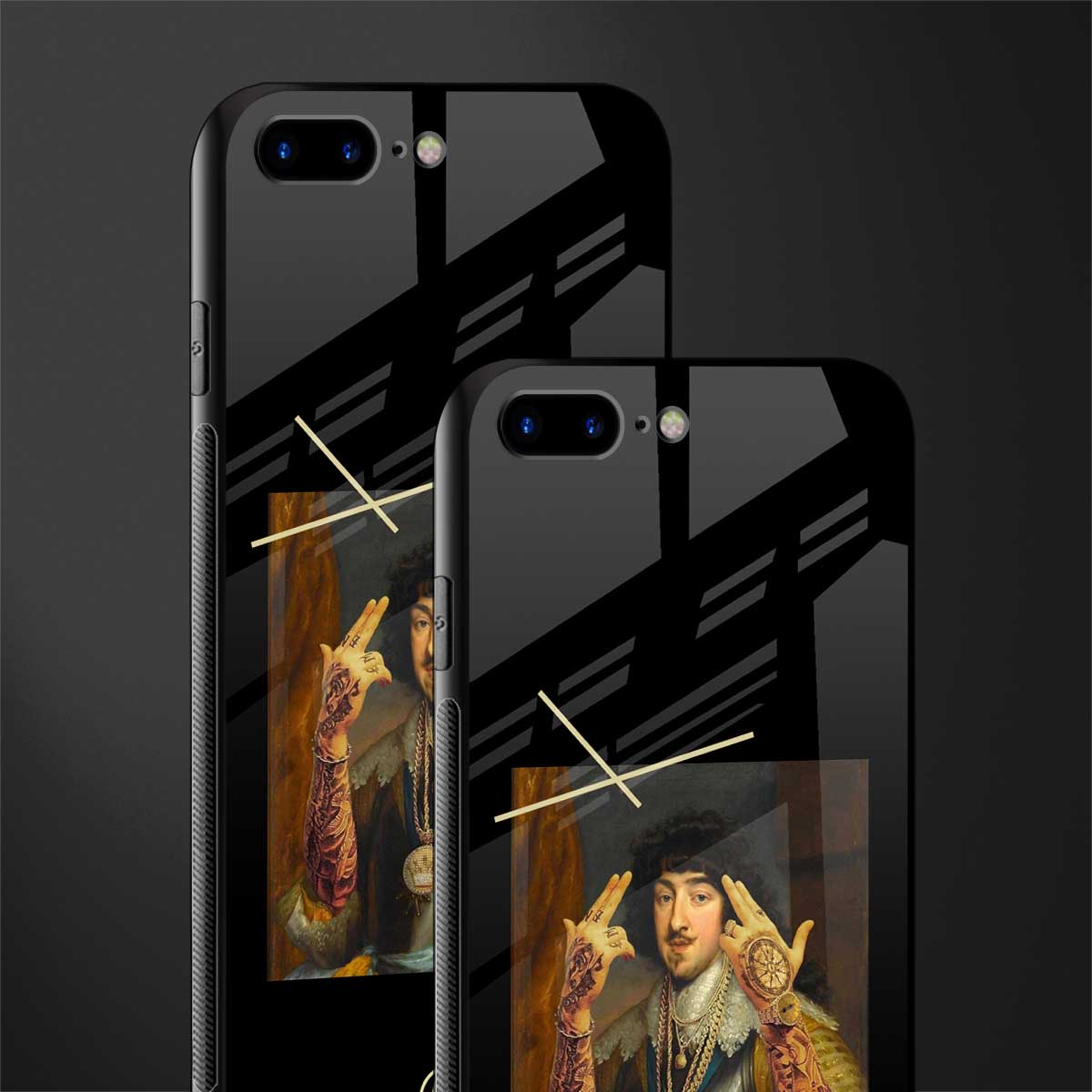 dope napoleon glass case for iphone 8 plus image-2