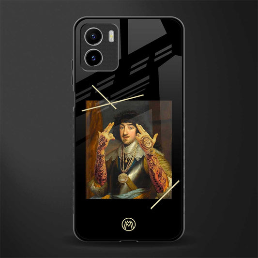 dope napoleon back phone cover | glass case for vivo y72