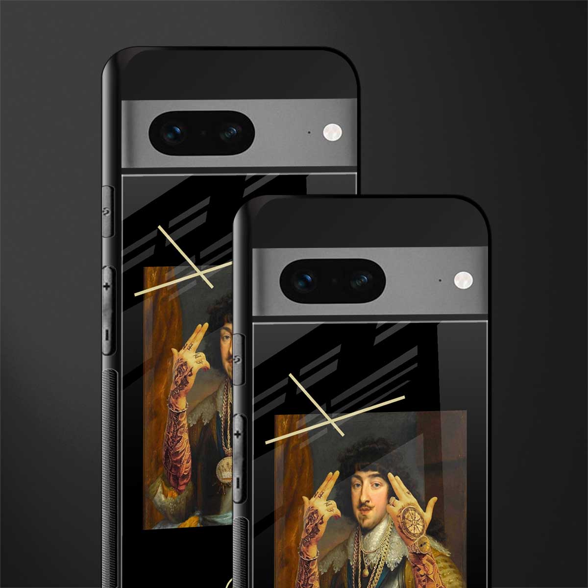 dope napoleon back phone cover | glass case for google pixel 7