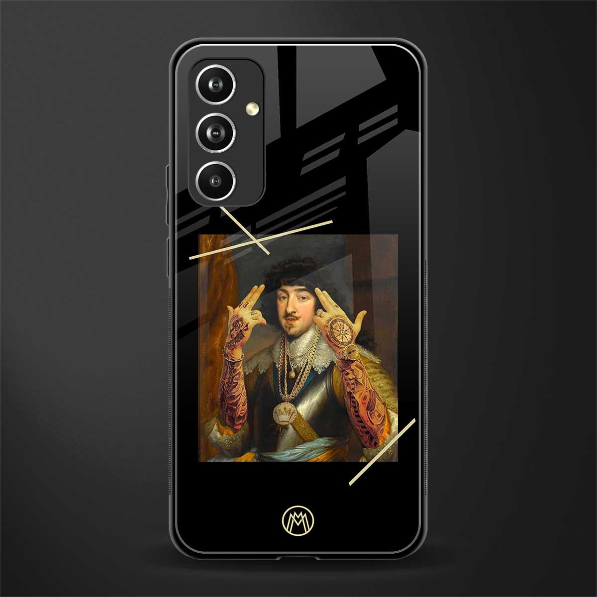 dope napoleon back phone cover | glass case for samsung galaxy a54 5g