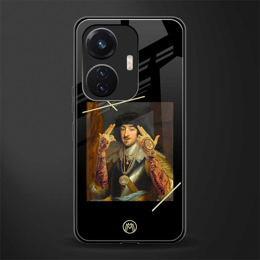 dope napoleon back phone cover | glass case for vivo t1 44w 4g
