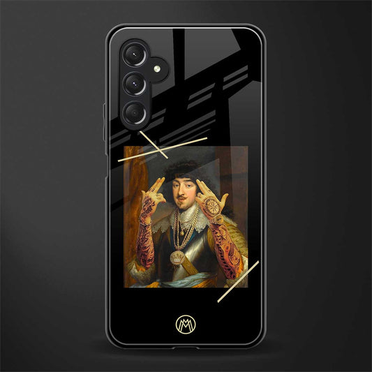 dope napoleon back phone cover | glass case for samsun galaxy a24 4g