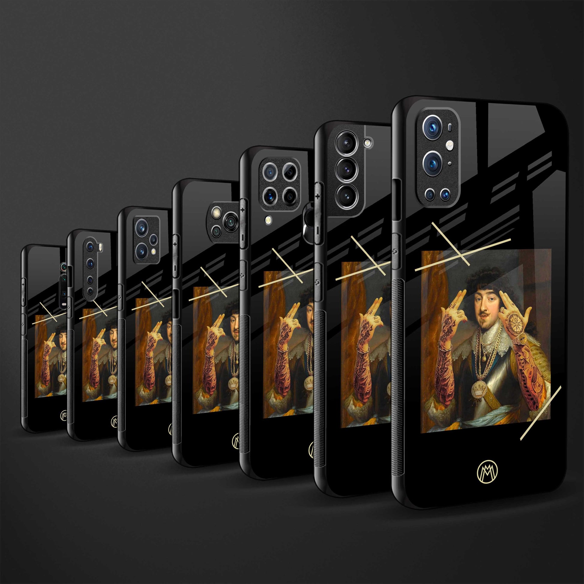 dope napoleon glass case for vivo y51a image-3