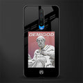 dope socerates glass case for poco x2 image