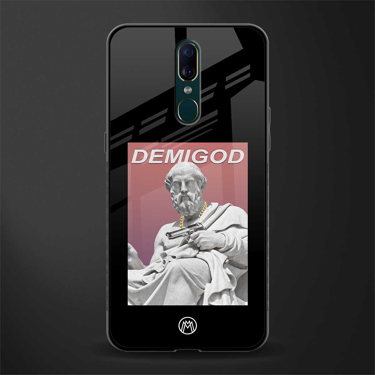 dope socerates glass case for oppo f11 image
