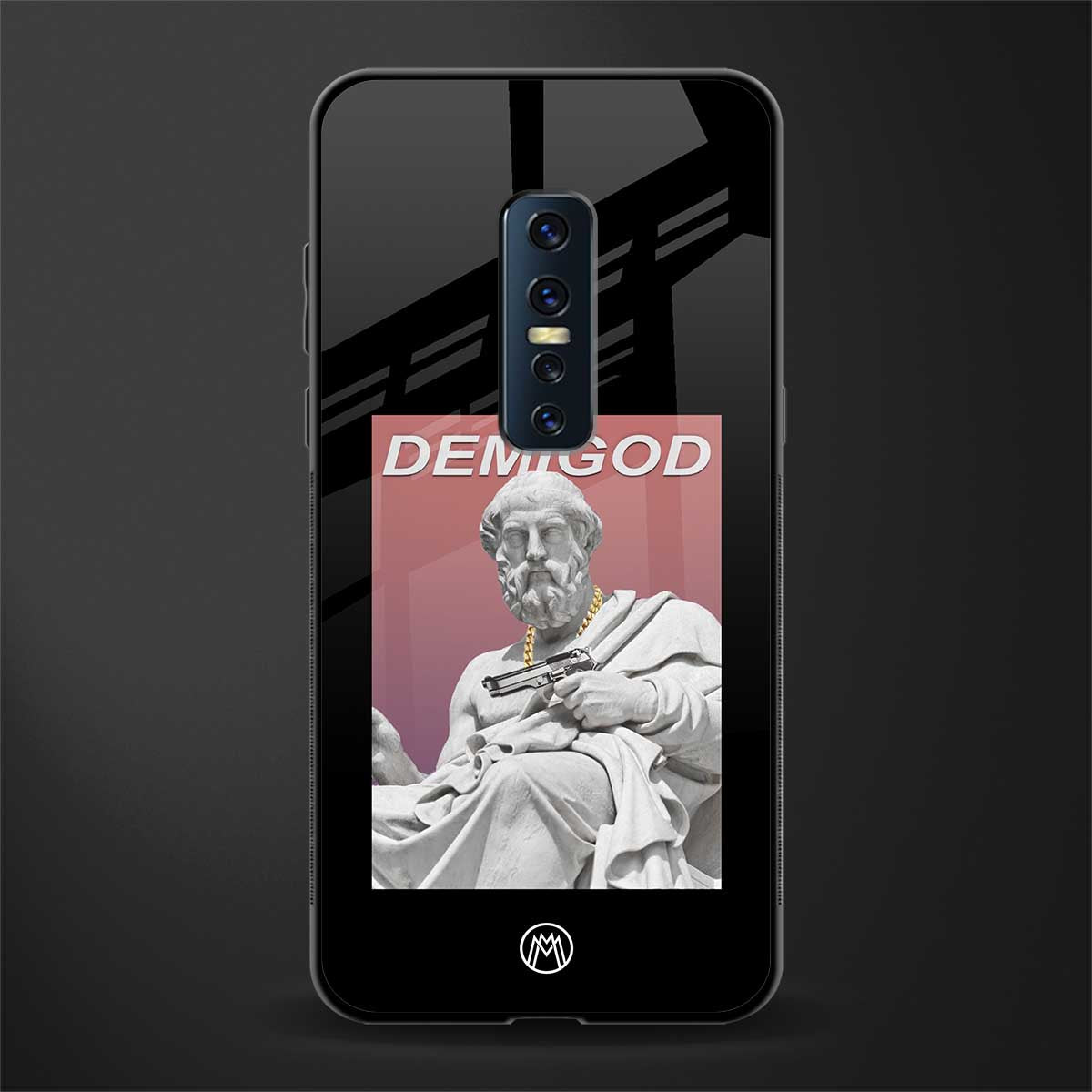 dope socerates glass case for vivo v17 pro image