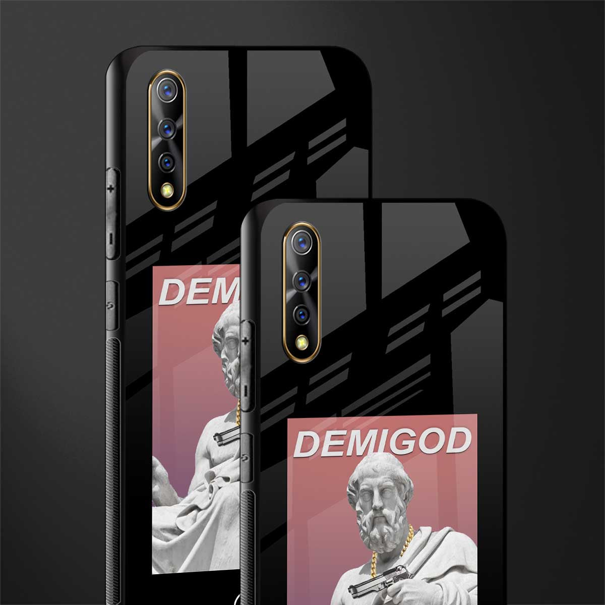 dope socerates glass case for vivo z1x image-2
