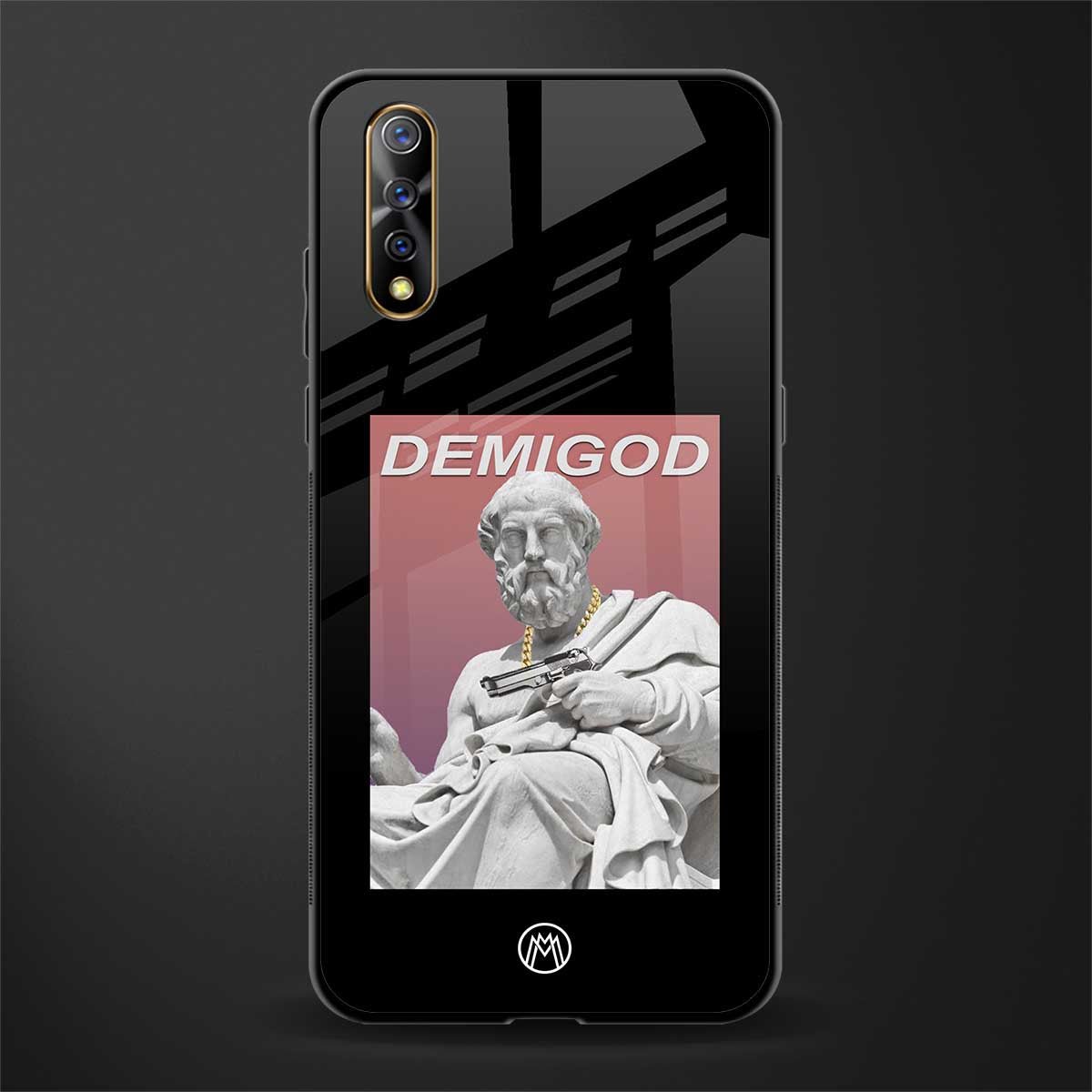 dope socerates glass case for vivo s1 image