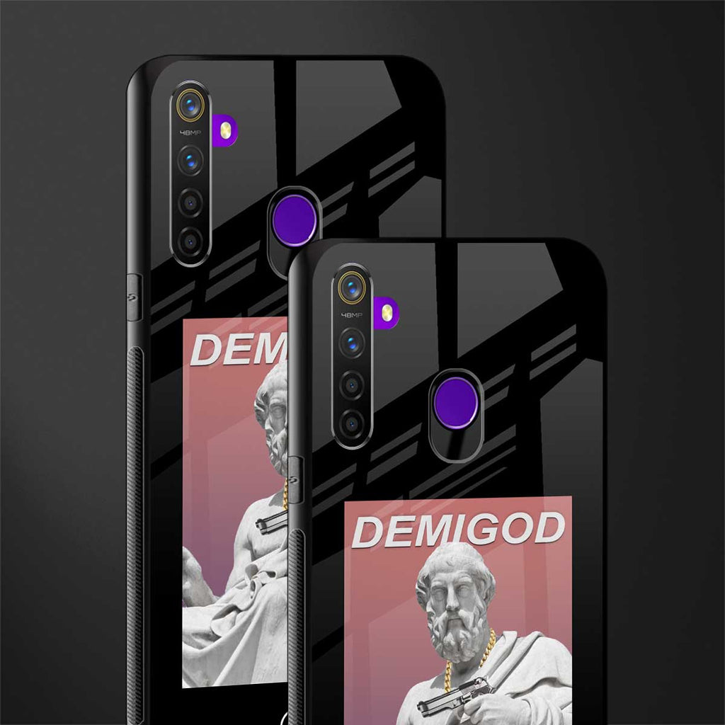dope socerates glass case for realme 5i image-2