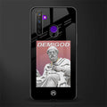 dope socerates glass case for realme 5 image