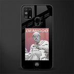 dope socerates glass case for samsung galaxy m31 prime edition image